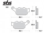 Τακάκια SBS 161HF (FA140)(FD136)